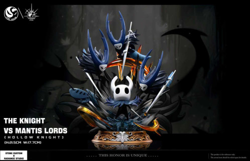 【Pre order】Stone Custom Studio x Radiance Studio - The Hollow Knight The Knight vs Mantis Lords