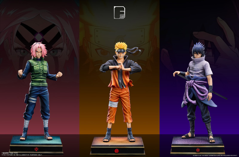 【Pre order】Dream Fly Studio 1/6 Naruto Uzumaki Naruto & Uchiha Sasuke & Sakura