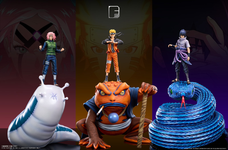 【Pre order】Dream Fly Studio 1/6 Naruto Uzumaki Naruto & Uchiha Sasuke & Sakura