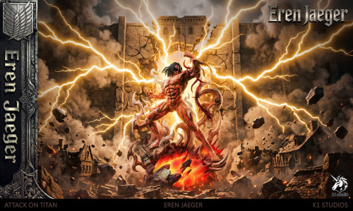 【Pre order】K1 Studio 1/6 Attack on Titan Eren Jaeger