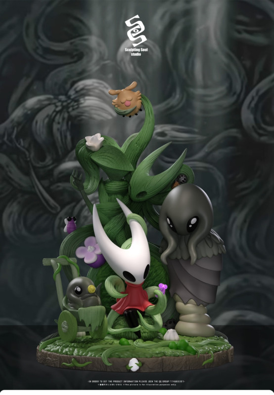 【Pre order】Sculpting Soul Studio - Hollow Knight: Silksong Greyroot & Hornet