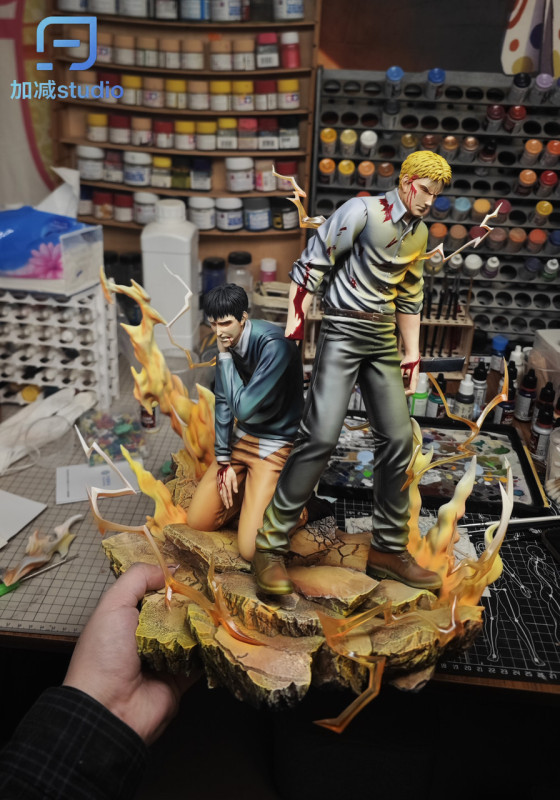 【Pre order】JiaJian Studio 1/6 Attack on Titan Reiner Braun & Bertholdt Hoover & Eren Jaeger