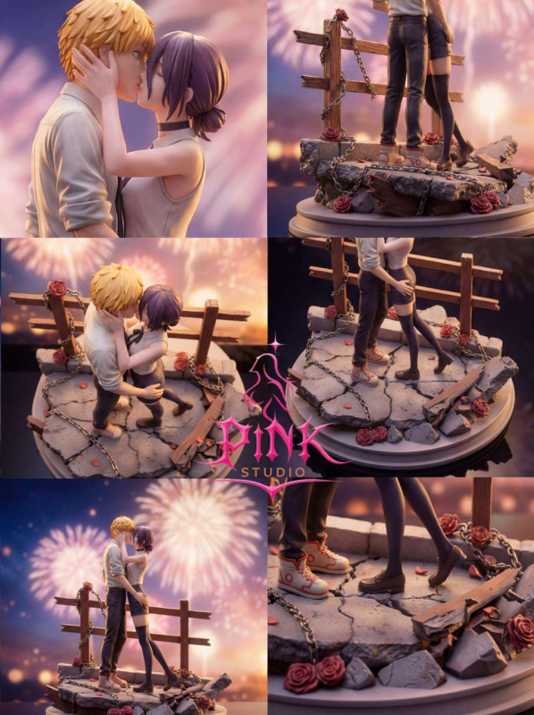 【Pre order】Pink Studio 1/6 Chainsaw Man Denji & Reze Kiss