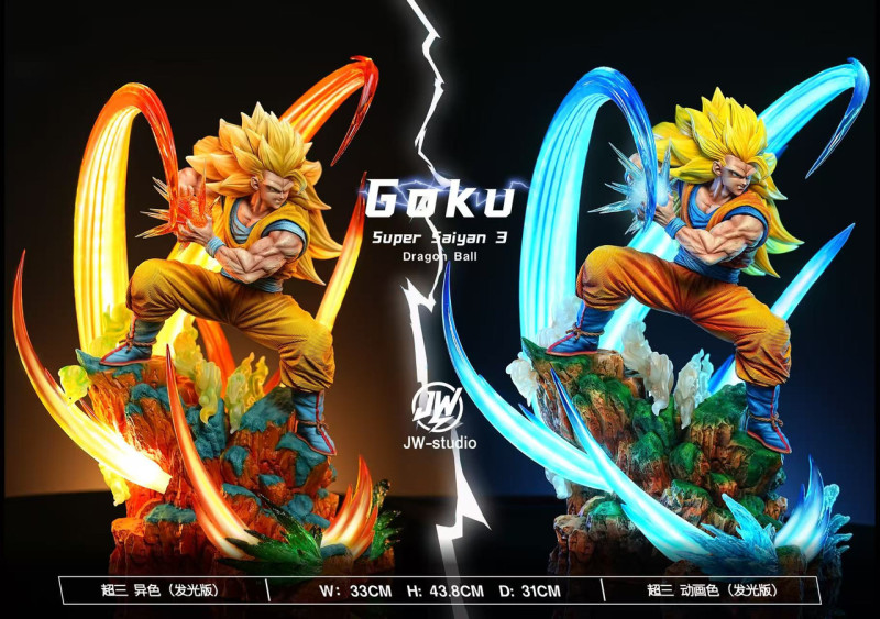 【Pre order】JW Studio 1/6 & 1/4 Dragon Ball SS3 Goku