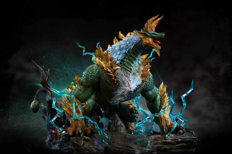 【Pre order】Sword Studio x Wing Studio - Monster Hunter Zinogre & Stygian Zinogre