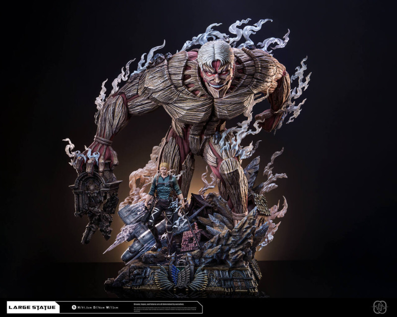 【Pre order】Hertz Studio - Attack on Titan The Armored Titan & Reiner