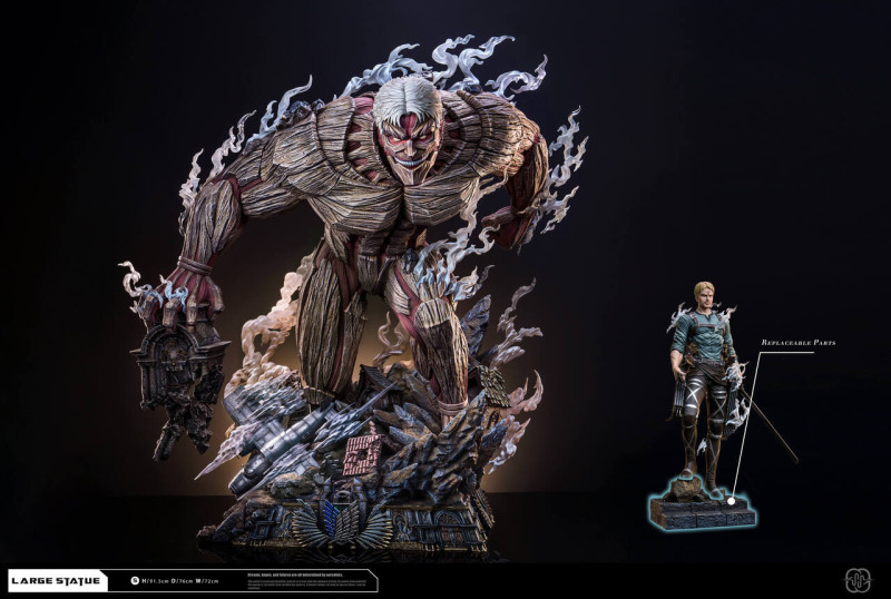 【Pre order】Hertz Studio - Attack on Titan The Armored Titan & Reiner