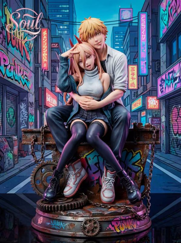 【Pre order】Soul Studio 1/6 & 1/4 Chainsaw Man Denji & Power