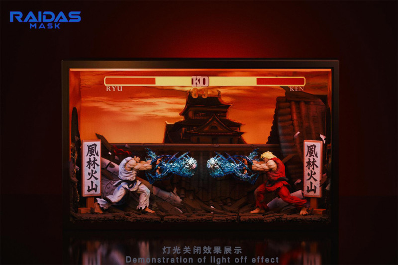 【Pre order】Raidas Mask Studio 1/6 Impact Showdown Ken X Ryu Street Fighter