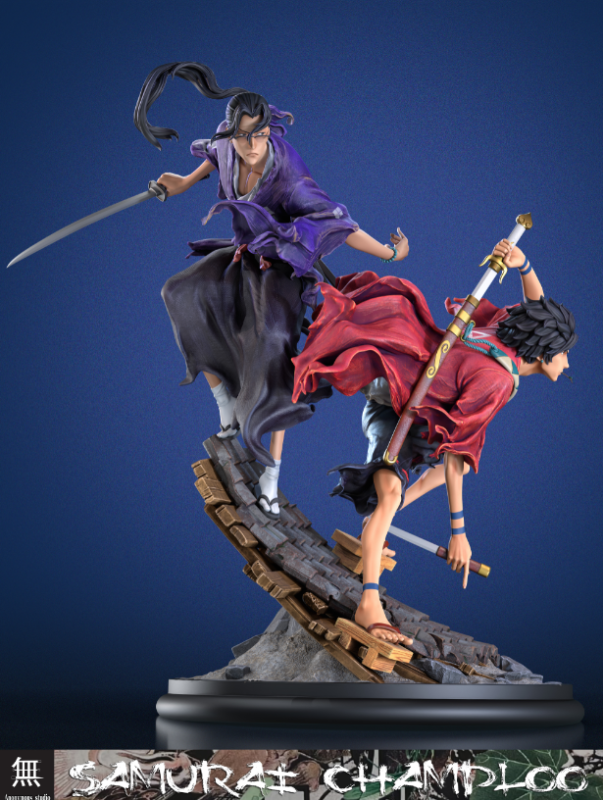【Pre order】Anonymous Studio 1/4 Samurai Champloo Mugen & Jin‌