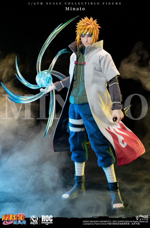 【Pre order】Rocket Toys 1/6 Naruto Fourth Hokage Namikaze Minato Action Figure ROC-015 (Copyright)