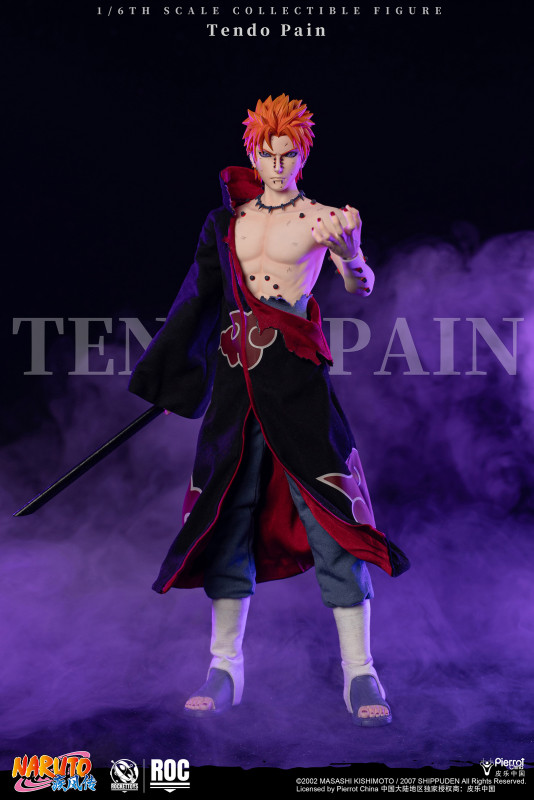 【Pre order】Rocket Toys 1/6 Naruto Tendo Pain Battle damage Action Figure ROC-014 (Copyright)
