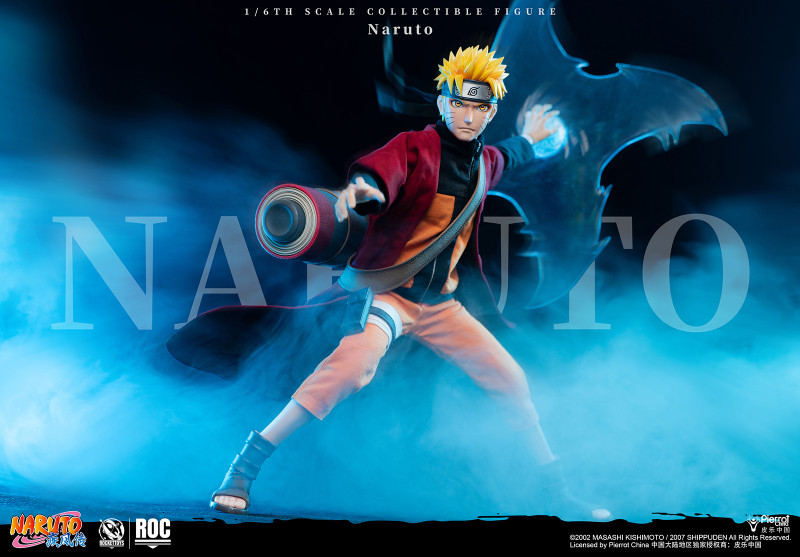 【Pre order】Rocket Toys 1/6 Naruto Sage Mode Naruto Uzumaki Action Figure ROC-011 (Copyright)