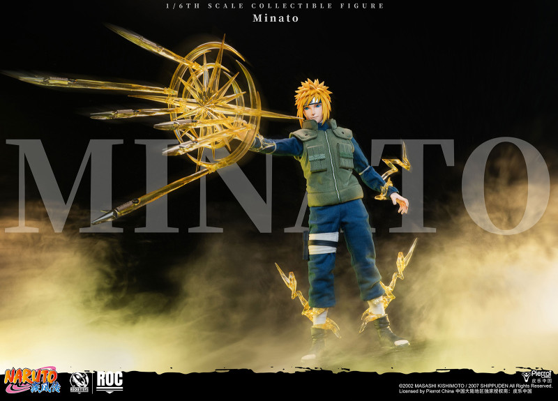 【Pre order】Rocket Toys 1/6 Naruto Namikaze Minato Action Figure ROC-016 (Copyright)