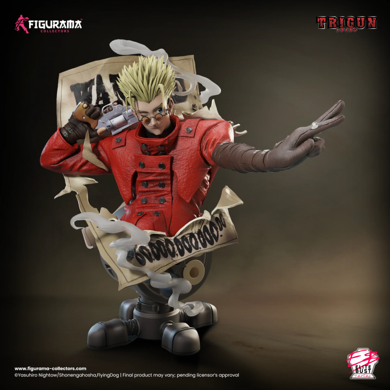 【Pre order】Figurama Studio 1/4 Bust Trigun (Copyright)