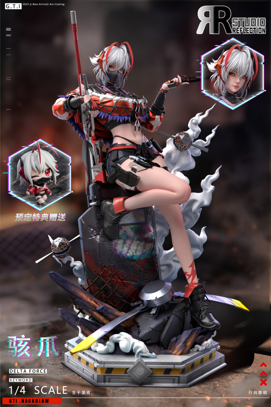 【Pre order】Reflection Studio x MiYin Studio 1/4 Delta Action Haizha · Wiš'adel