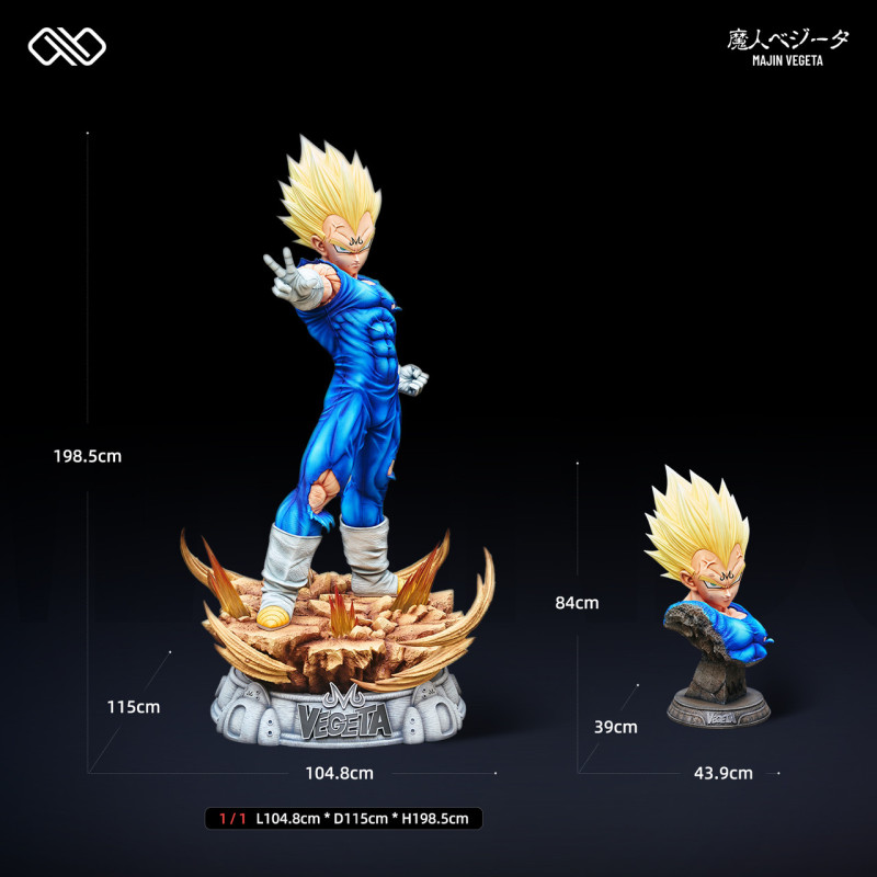 【Pre order】Infinite Studio 1/1 Dragon Ball Kaioken Majin Vegeta