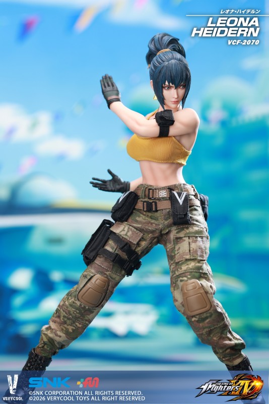 【Pre order】VERYCOOL 1/6 King of Fighters XIV SNK Leona Heidern Action Figures VCF-2070 (Copyright)