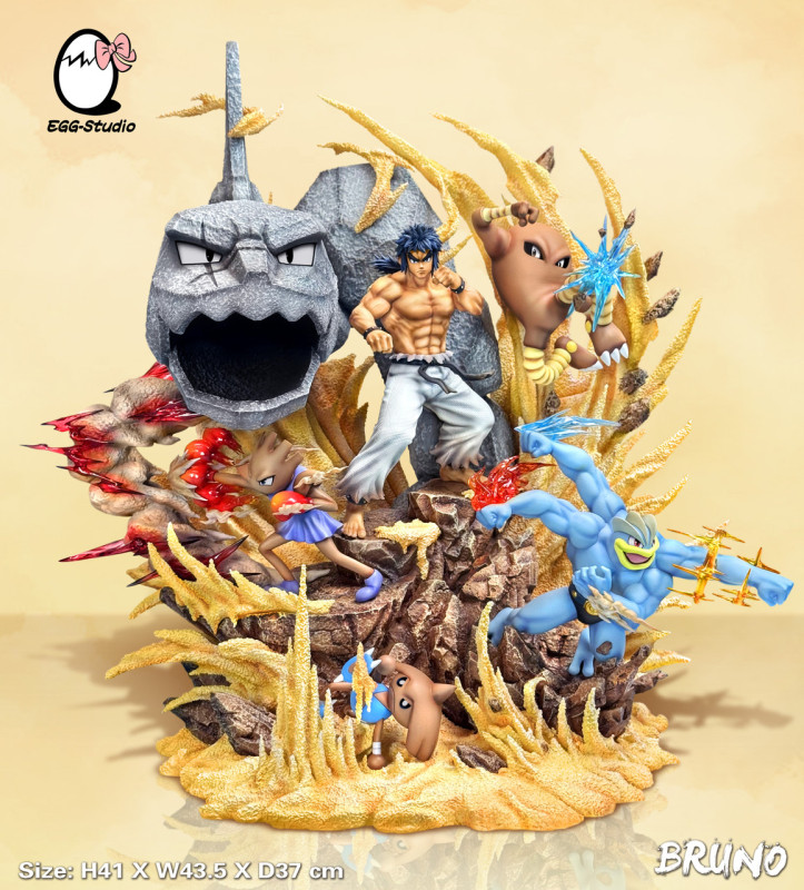 【Pre order】EGG Studio - Pokemon Bruno Elite Four