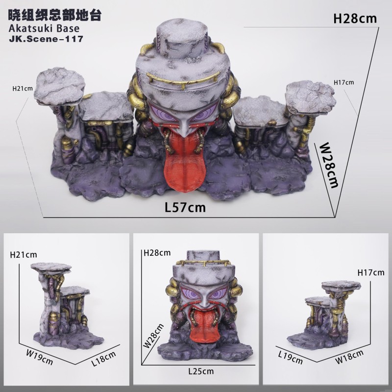 【Pre order】JacksDo Studio - Naruto Akatsuki Headquarters Base