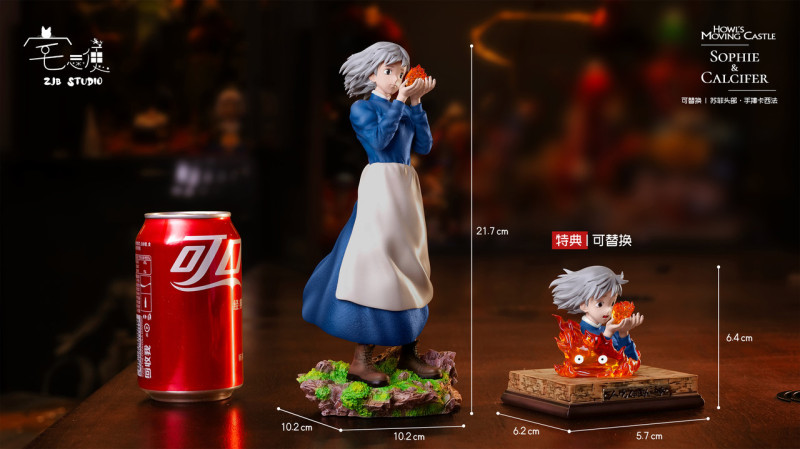 【Pre order】ZJB Studio - Howl's Moving Castle Sophie & Calcifer