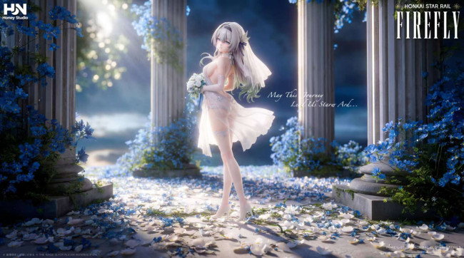 【Pre order】Honey Studio 1/6 & 1/4 Honkai: Star Rail Wedding Dress Firefly