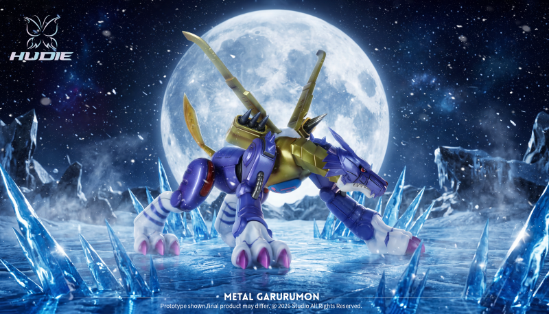 【Pre order】Hudie Studio - Digimon Metal Garurumon