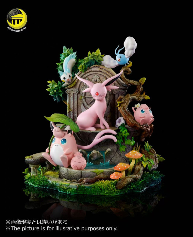 【Pre order】 Moon Shadow Studio - Pokemon Espeon Family