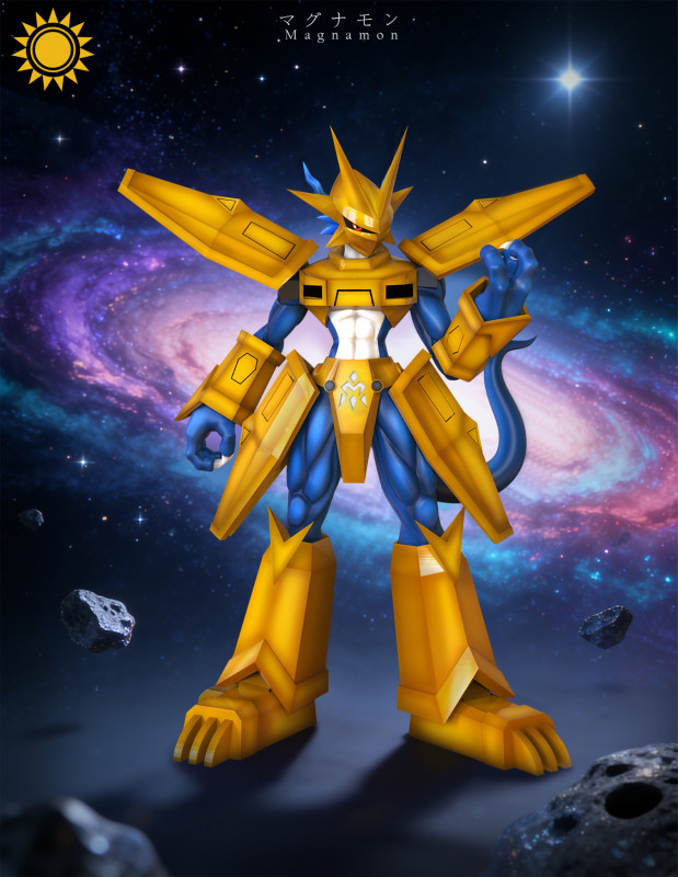 【Pre order】Sun Toys Studio - Digimon Magnamon