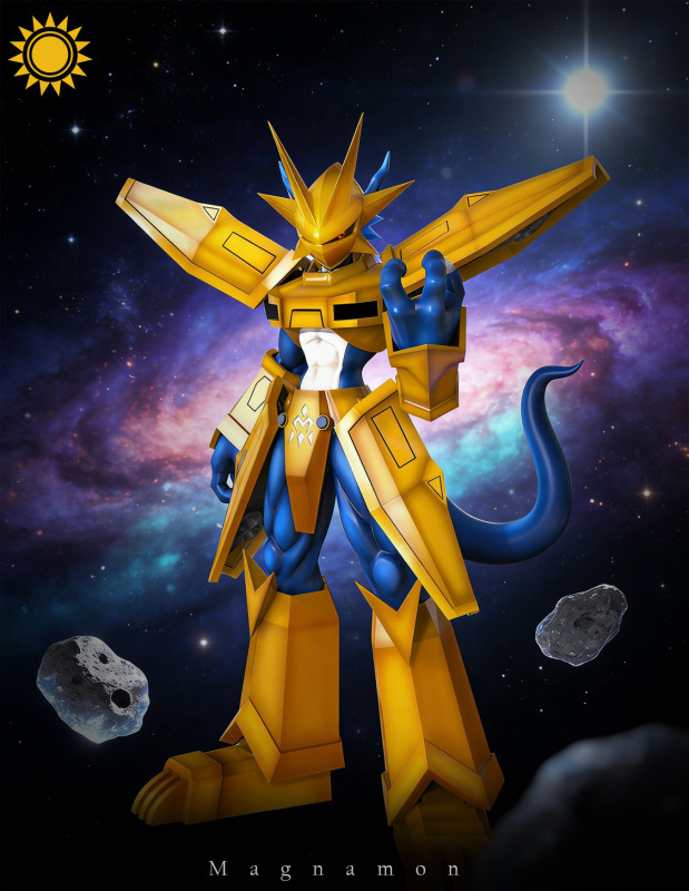 【Pre order】Sun Toys Studio - Digimon Magnamon