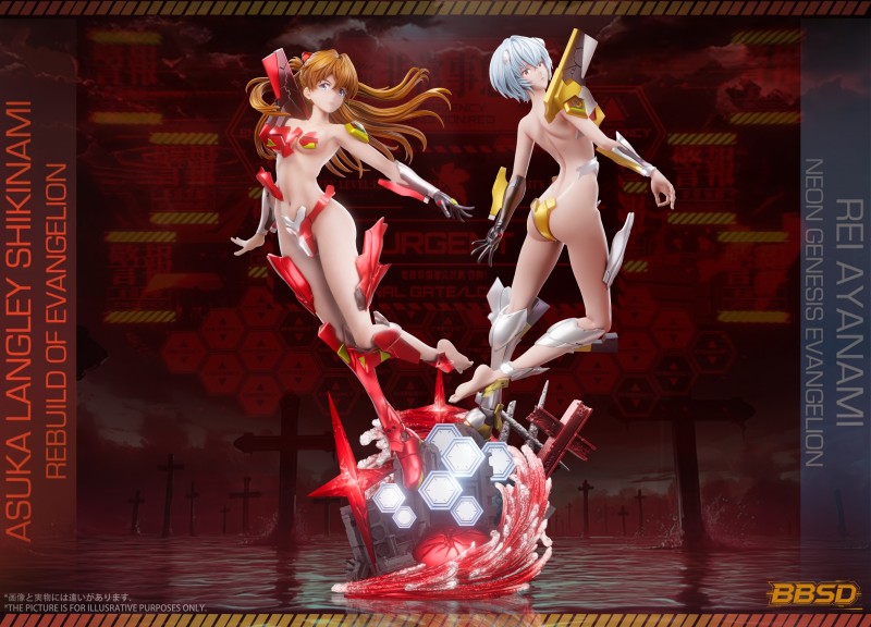 【Pre order】BBSD Studio - Neon Genesis Evangelion Asuka Langley Soryu & Ayanami Rei