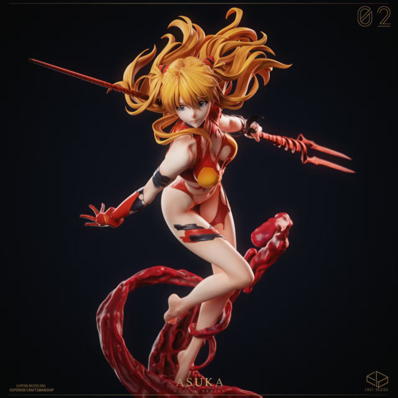 【Pre order】Cast Design 1/4 Neon Genesis Evangelion Asuka Langley Soryu
