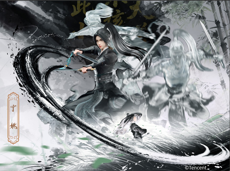【Pre order】October Studio 1/6 Sword of Coming Ning Yao (Copyright)