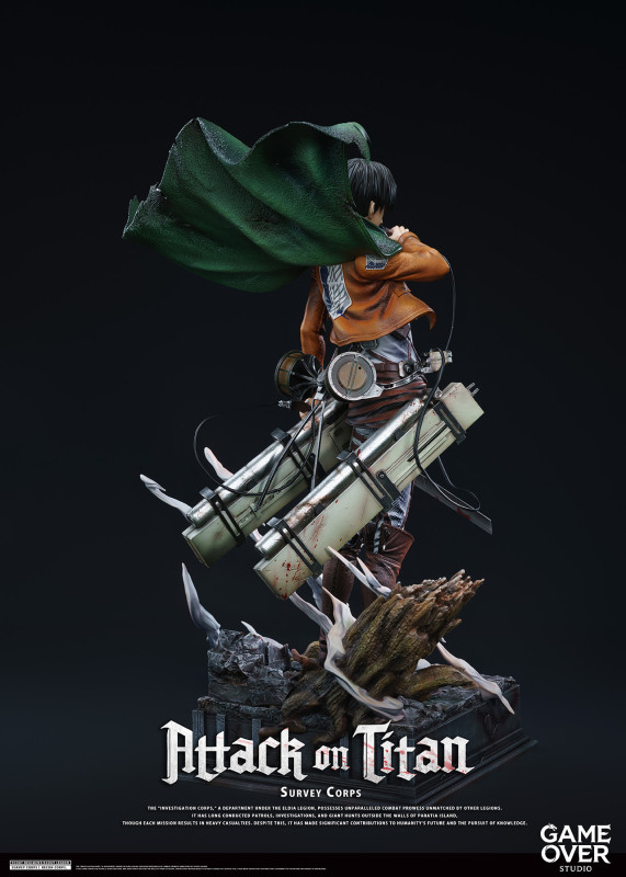 【Pre order】Game Over Studio 1/6 & 1/4 Attack on Titan Levi Ackerman