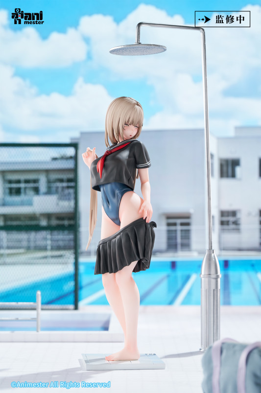 【Pre order】Animester 1/6 PVC Before the Swim: Getting Ready to Change Yuzu (Copyright)