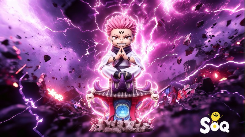【Pre order】SOQ Studio - Jujutsu Kaisen Q Version Ryomen Sukuna