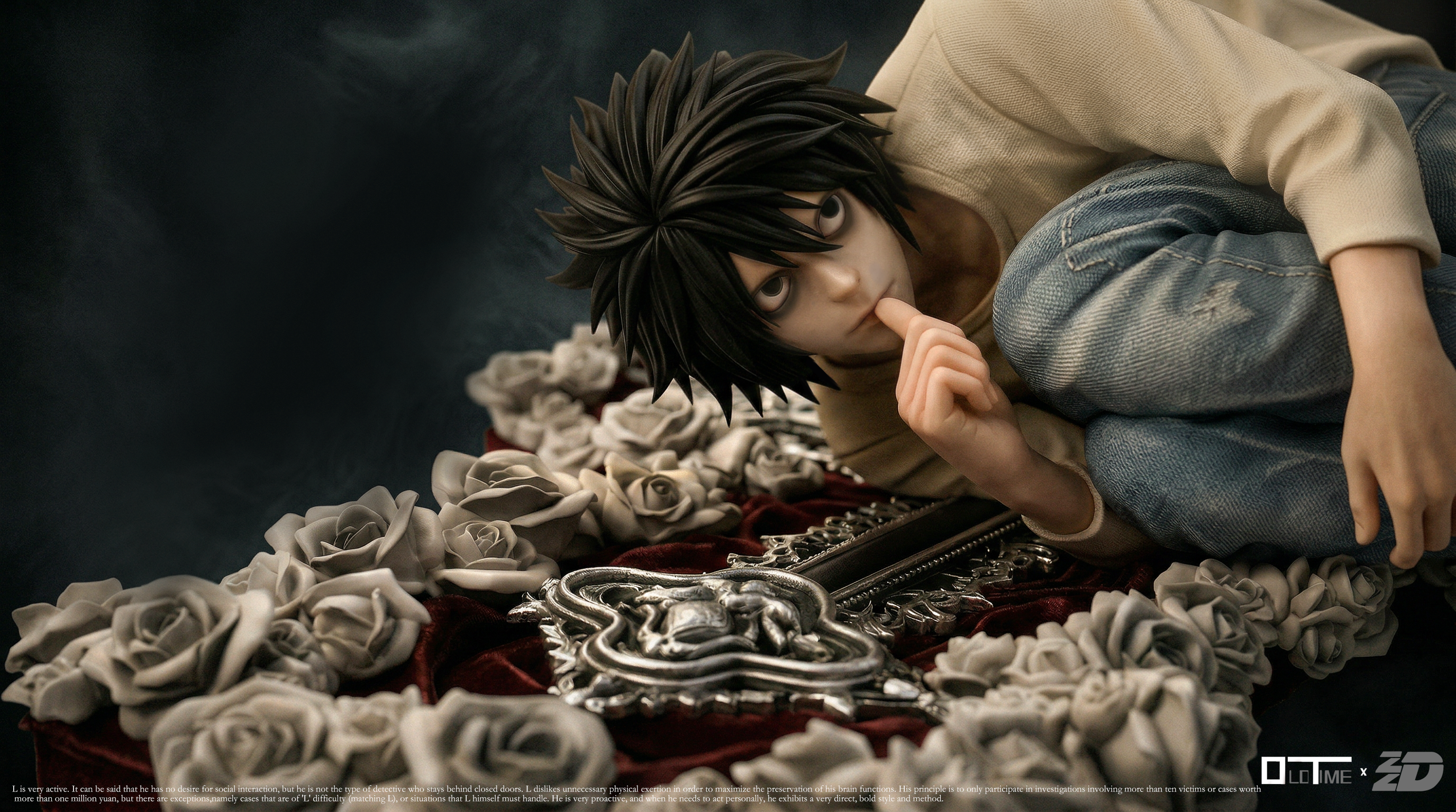 Pre order】Old Time Studio x ZZDD Studio 1/6 Death Note L·Lawliet
