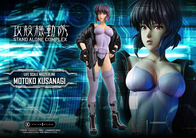 【Pre order】Prime 1 Studio 1/15 Ghost In The Shell Stand Alone Complex Motoko Kusanagi LSGITS-01S (Copyright)