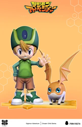 【Pre order】Butterfly Studio MH Scale & 1/6 Digimon Takaishi Takeru & Patamon