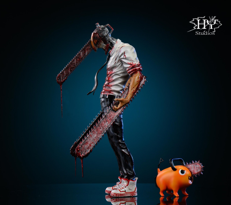 【Pre order】HY Studio 1/6 Chainsaw Man Denji & Pochita