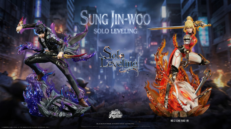 【Pre order】Black Panther Studio 1/6 Solo Leveling Sung Jin-Woo & Cha Hae-In