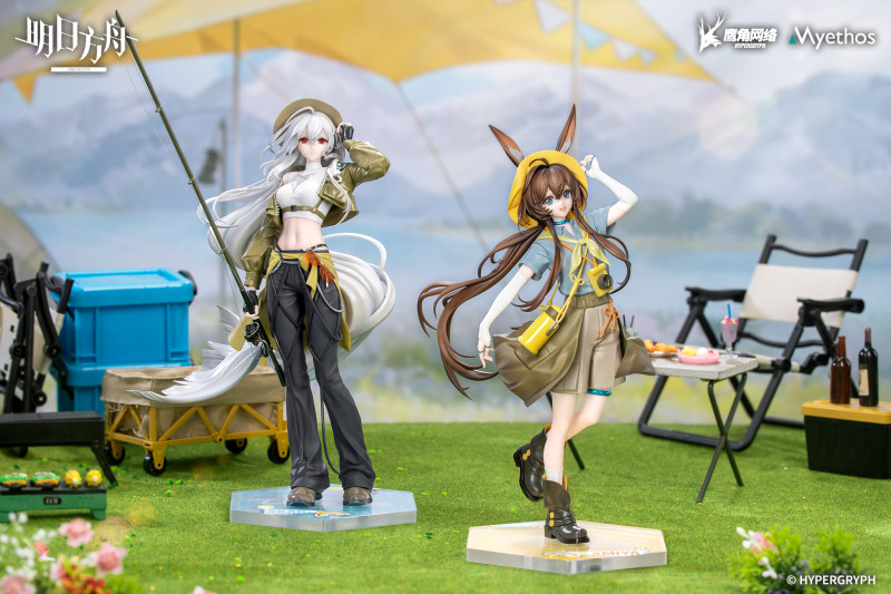 【Pre order】Myethos 1/8 PVC Arknights Amiya & Skadi (Copyright)