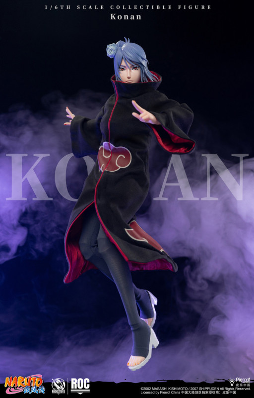 【Pre order】Rocket Toys 1/6 Naruto Konan Action Figure ROC-023 (Copyright)