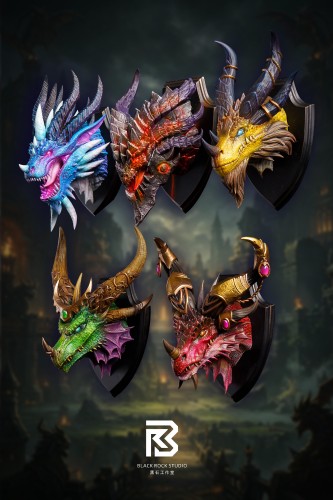 【Pre order】BRS Studio - Guardian Dragon Refrigerator Poster