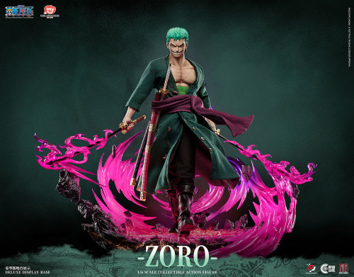 【Pre order】Pixel Poses 1/6 PVC One Piece Zoro Silicone Action Figure (Copyright)