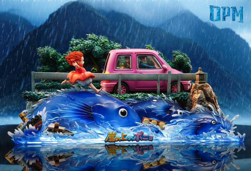 【Pre order】OPM Studio - Desktop Ponyo on the Cliff