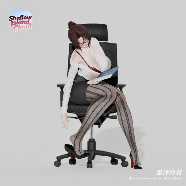 【Pre order】Shallow Island Cloud Studio 1/6 & 1/4 Kurosawa Reiha