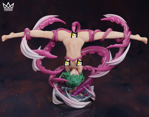 【Pre order】Crown Studio 1/6 One Punch Man Tatsumaki vs Tentacle