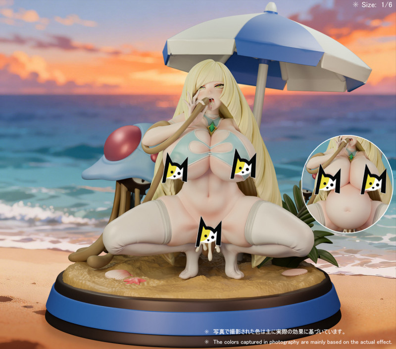 【Pre order】Beast Studio 1/6 Pokemon Lusamine & Tentacruel