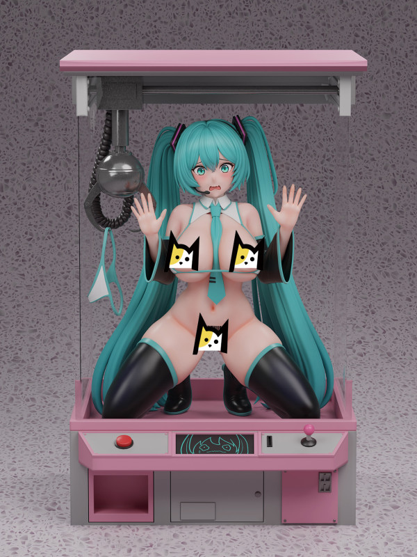 【Pre order】Murloc Studio 1/6 Hatsune Miku claw machine